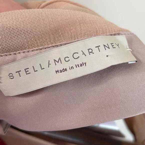 Stella McCartney Silk Blouse Sheer Ribbon Detail - Picture 3 of 9